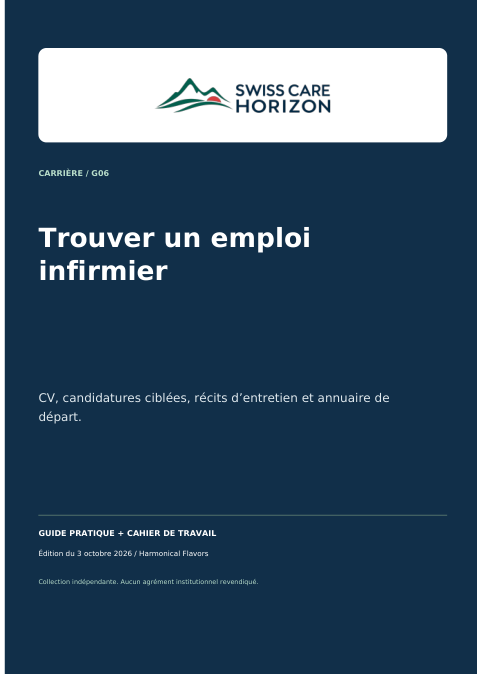 Couverture : Trouver un emploi infirmier
