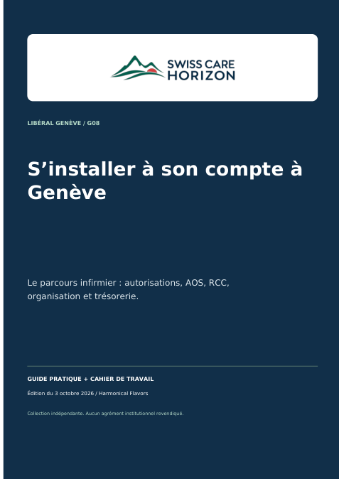 Couverture : S’installer à son compte à Genève