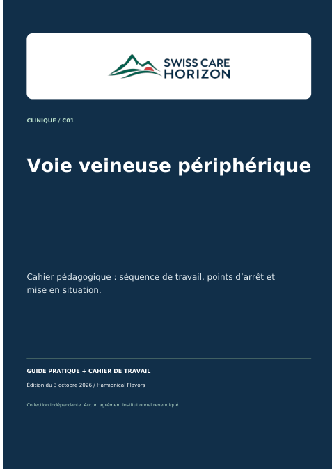 Couverture : Voie veineuse périphérique